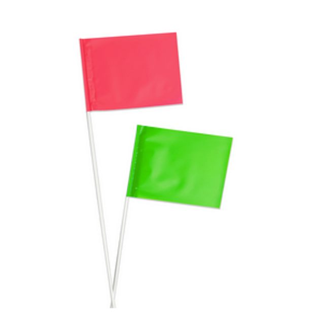 Plain Vinyl Flag - 5" x 6" Plain Vinyl Flag - 5" x 6"