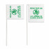 Banner-Style Vinyl Printed Flag - 4" x 5"