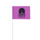 5x6 Purple Printed Marking Flag