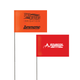 5x8 Red and Orange Printed Vinyl Flag