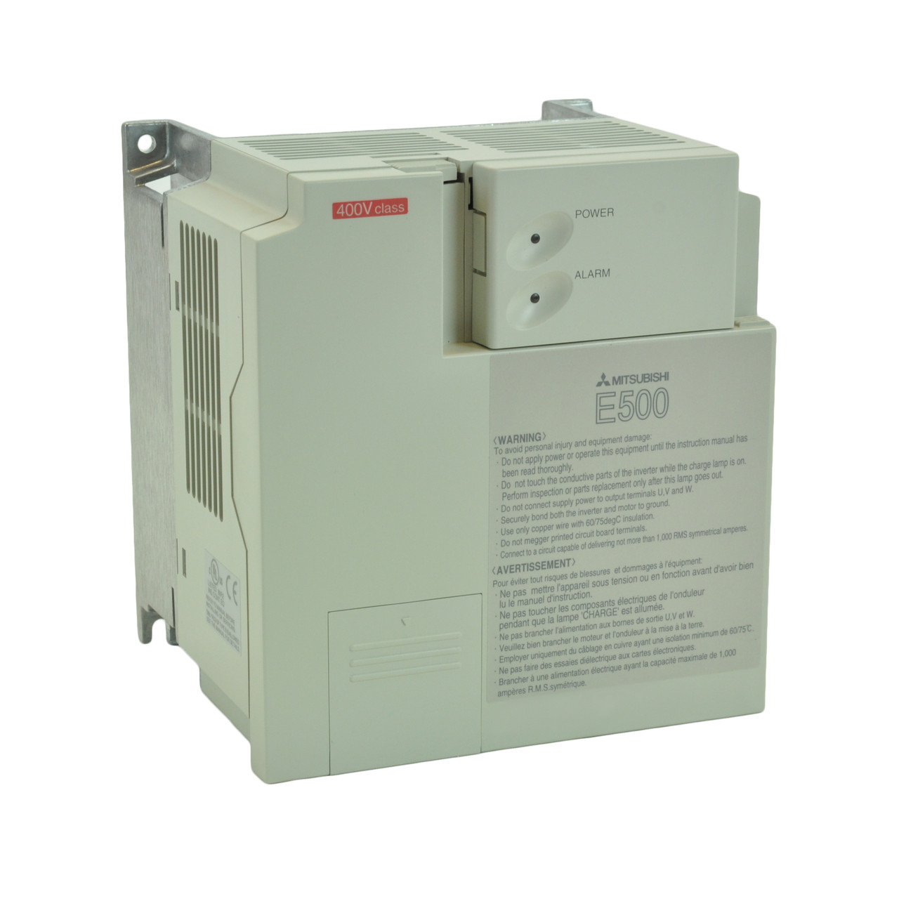 1/2HP 460V Mitsubishi VFD, Inverter, AC Drive FR-E540-0.4K-N3