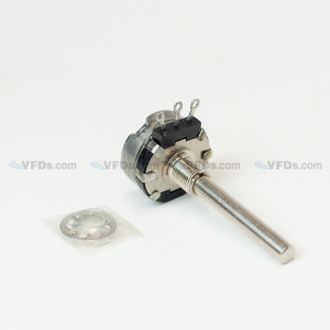 2.5k Ohms, 6.35mm, Potentiometer, Speed Pot, EMC467343 (EMC467343) 2.5k Ohms, 6.35mm, Potentiometer, Speed Pot, EMC467343 (EMC467343)