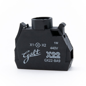 Galt Electric, GX22-BA9, X22 Series, Bulb Holder, LED Holder (GX22-BA9)