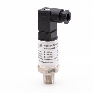 Pressure Transmitter, 0-150 PSI gauge, 4-20mA, 1% (GPX4511-150PSIG-E-B1-C6) Pressure Transmitter, 0-150 PSI gauge, 4-20mA, 1% (GPX4511-150PSIG-E-B1-C6)