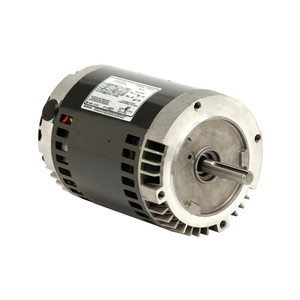 US Motors (Nidec), AC Motor, D12B2NCR, 1.5 HP, 3600 RPM, Single Phase, 115/230 V, 60 Hz, 56H (D12B2NCR)