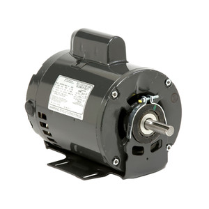 US Motors (Nidec) AC Motor 0.5 HP, 1800 RPM, Single Phase, 115/230 V, 60 Hz, 48 (D12CP2P49)