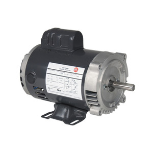 US Motors (Nidec), AC Motor, D12CP2PC, 0.5 HP, 1800 RPM, Single Phase, 115/230 V, 60 Hz, 56C (D12CP2PC)