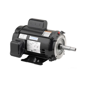 US Motors (Nidec), AC Motor, 10 HP, 1800 RPM, Single Phase, 230 V, 60 Hz, 215JM (DJ10C2K21M)