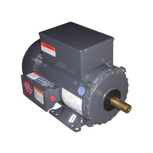 US Motors (Nidec), AC Motor, FD1CM2P14, 1 HP, 1800 RPM, Single Phase, 115/230 V, 60 Hz, 143T (FD1CM2P14)