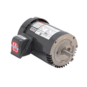 US Motors (Nidec), AC Motor, U1P2GFCR, 1 HP, 1800 RPM, Three Phase, 575 V, 60 Hz, 56C (U1P2GFCR)