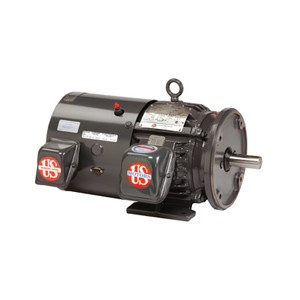 US Motors (Nidec), AC Motor, VB15T2B, 15 HP, 1800 RPM, Three Phase, 230/460 V, 60 Hz, 254T (VB15T2B)