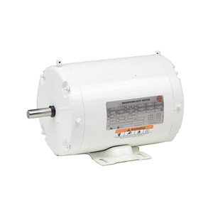 US Motors (Nidec), AC Motor, WD1P3A, 1 HP, 1200 RPM, Three Phase, 208-230/460 V, 60 Hz, 145T (WD1P3A)