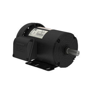 WEG, AC Motor, 00136ET3H143T-S, 1 HP, 3600 RPM, 143, 5T, Three Phase, 575 V, 60 Hz (00136ET3H143T-S)