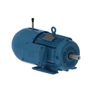 WEG, AC Motor, 00156ET3EBM143T-W22, 1.5 HP, 3600 RPM, 143, 5T, Three Phase, 230/460 V, 60 Hz (00156ET3EBM143T-W22)