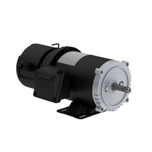 WEG, AC Motor, 00118ET3EBM56C-S, 1 HP, 1800 RPM, 56C, Three Phase, 230/460 V, 60 Hz (00118ET3EBM56C-S)