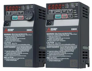 5HP & 3HP 230V Mitsubishi E800 VFD, Inverter, AC Drive FR-E820-0110-5-60 (E820-0110-5-60)