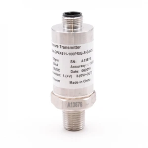 Galt, GPX4511-100PSIG-E-B4-C6 Pressure Transmitter, 0-100 PSI gauge, 4-20mA, 1% (GPX4511-100PSIG-E-B4-C6)