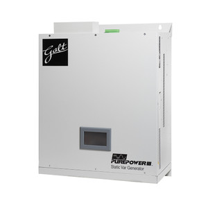 Galt Electric, Power Factor Correction, Static Var Generator, PurePower SVG, 80kVAR, 460V, Wall Mount, Close Loop (GSVG080480ULW3-1)