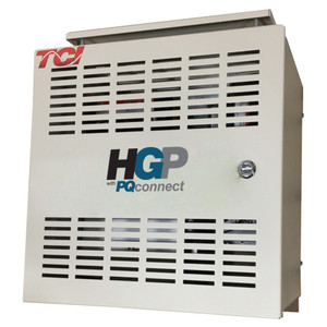 TCI HGP Harmonic Filter, 20HP, 54A, 240V, NEMA 1, PQconnect w/ Modbus RTU, w/ Contactor (HGP0020BW1C1000)