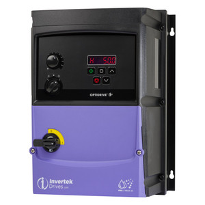 5HP, 240V, Invertek OptiDrive E3 VFD (ODE-3-320153-1F4B)