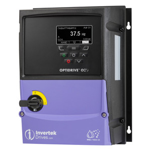 3HP, 240V, Invertek OptiDrive Eco VFD (ODV-3-220105-1F1A-MN)