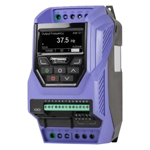 2HP, 600V, Invertek OptiDrive Eco VFD, IP20 (ODV-3-260031-3012-MN)