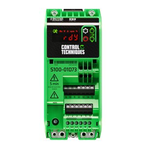 S100-01S33-0B0000 Nidec Drives/Control Techniques, Commander S, 0.5HP, 240V, Single Phase (S100-01S33-0B0000)