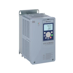 WEG CFW900 VFD - 3 HP, 7.5 A, 230 V, IP 20, 3 Phase, STO/SS1, HMI with Bluetooth (CFW900A07P5T2DB20Y2B)