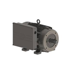 WEG, AC Motor, 01018ES1E215TC, 10 HP, 1800 RPM, 215TC, Single Phase, 208-230/460 V, 60 Hz (01018ES1E215TC)