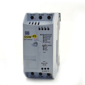 30 HP at 460 V, 15 HP at 230 V, WEG Soft Starter (SSW050045T2246EPZ)