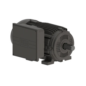 WEG, AC Motor, 00318ES1E184T, 3 HP, 1800 RPM, 184T, Single Phase, 208-230/460 V, 	60 Hz (00318ES1E184T)
