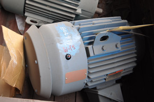 25 HP, 1800 RPM, 230/460 V, Reliance Surplus Electric Motor (W15-802971)