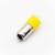 Galt Electric X22 Series, Replacement Bulb, LED, 100-120V AC/DC, Yellow (GX22-BA9-YE)