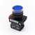 Galt Electric, X22 Series, Lighted Push Button, 22MM, UL, LED, 24V AC/DC, Blue, 1 NO Contact, GX22-LB-BA (GX22-LB-BA)