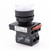 Galt Electric, X22 Series, Lighted Push Button, 22MM, UL, LED, 100-120V AC/DC, White, 1 NO Contact, GX22-LB-WE (GX22-LB-WE)