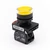 Galt Electric X22 Series, Lighted Push Button, 22MM, UL, LED, 24V AC/DC, Yellow, 1 NO Contact (GX22-LB-YA)