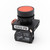 Galt Electric, X22 Series, Push Button, Flush Head 22MM, UL, Red, 1 NO Contact, GX22-PB-FR (GX22-PB-FR)