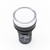 Galt Electric, X22 Series, Pilot Light, 22MM, UL, LED, 110VAC, White (GX22-PL-WE)