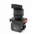 Galt Electric, X22 Series, Selector Switch, 22MM, UL, 3 Position, Long Shaft, 2 N/O Contacts (GX22-SS-L320BK)