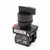 Galt Electric, X22 Series, Selector Switch, 22MM, UL, 3 Position, Long Shaft, 2 N/O Contacts (GX22-SS-L320BK)