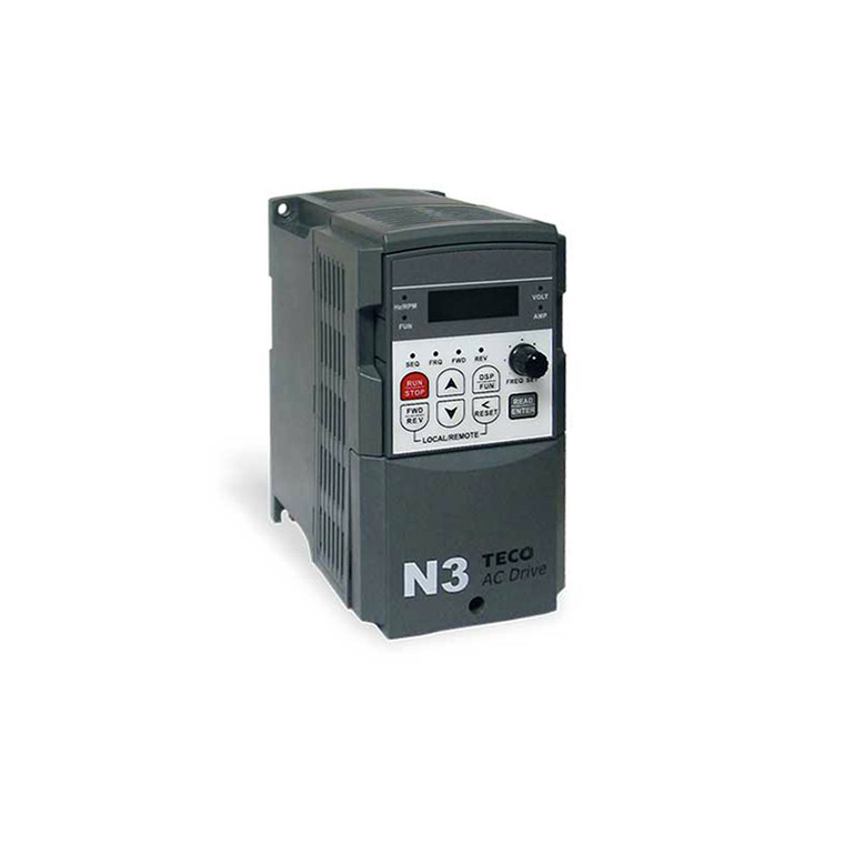 2HP 230V Teco VFD, Inverter, AC Drive N3-202-CS (N3-202-CS)