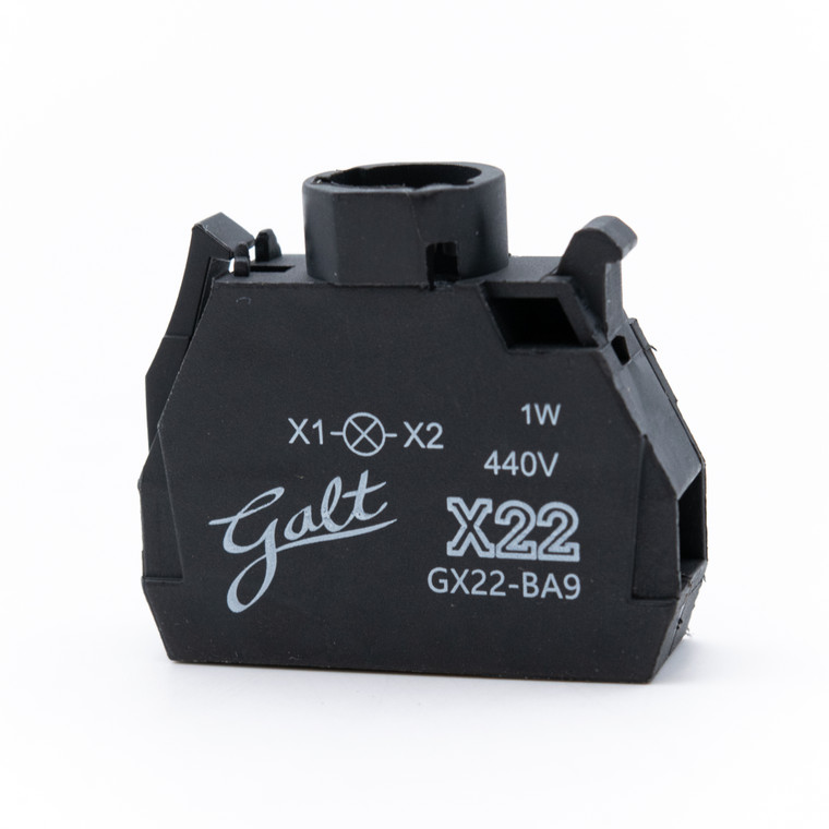Galt Electric, GX22-BA9, X22 Series, Bulb Holder, LED Holder (GX22-BA9)