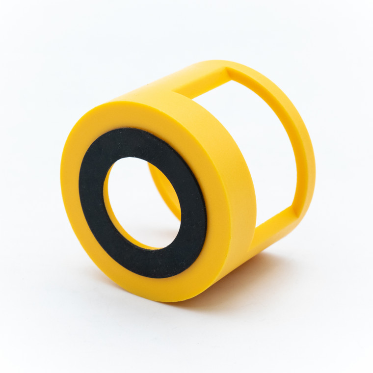 Galt Electric, X22 Series, Button Shroud, Emergency Stop (E-Stop) Round Shroud, GX22-EMO-04Y (GX22-EMO-04Y)