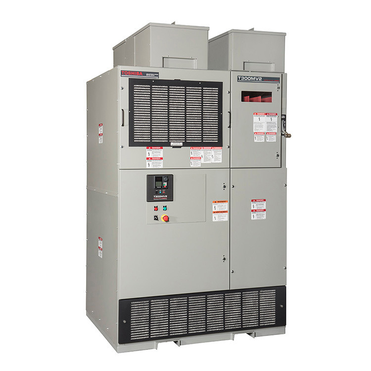 700HP 4160V Toshiba T300MV2 VFD Inverter AC Drive M3A44070SAA1