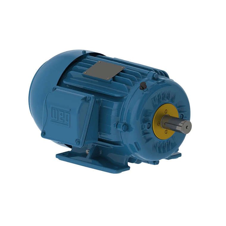 WEG, AC Motor, 00236ST3QIE145T-W22, 2 HP, 3600 RPM, 143, 5T, Three Phase, 460 V, 60 Hz (00236ST3QIE145T-W22)