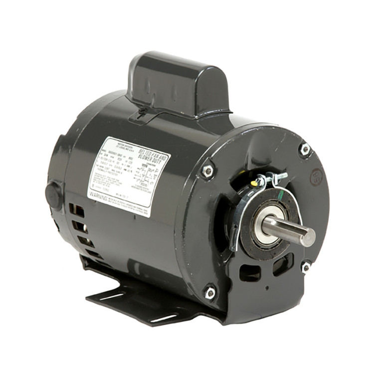 US Motors (Nidec) AC Motor 0.5 HP, 1800 RPM, Single Phase, 115/230 V, 60 Hz, 48 (D12CP2P49)