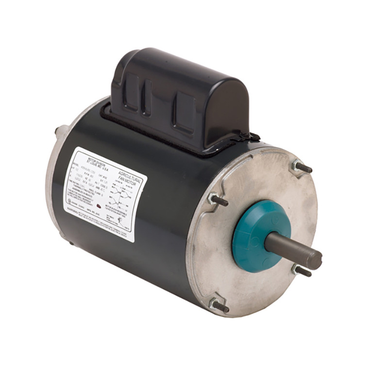 US Motors (Nidec), AC Motor, FD12BA2P9, 0.5 HP, 1800 RPM, Single Phase, 115/230 V, 60 Hz, 56 (FD12BA2P9)