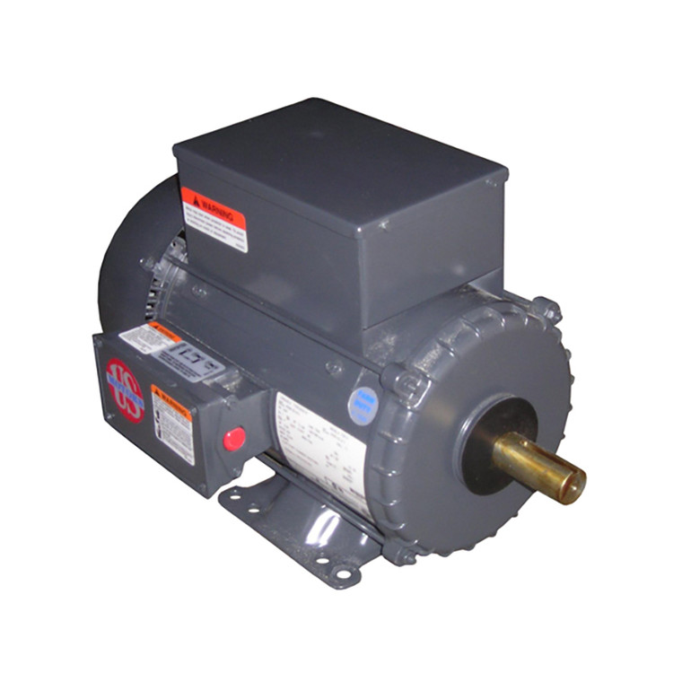 US Motors (Nidec), AC Motor, FD2CM2P18, 2 HP, 1800 RPM, Single Phase, 115/230 V, 60 Hz, 182T (FD2CM2P18)
