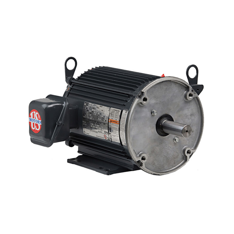 US Motors (Nidec), AC Motor, UN32T2BC, 1.5 HP, 1800 RPM, Three Phase, 230/460 V, 60 Hz, 145TC (UN32T2BC)