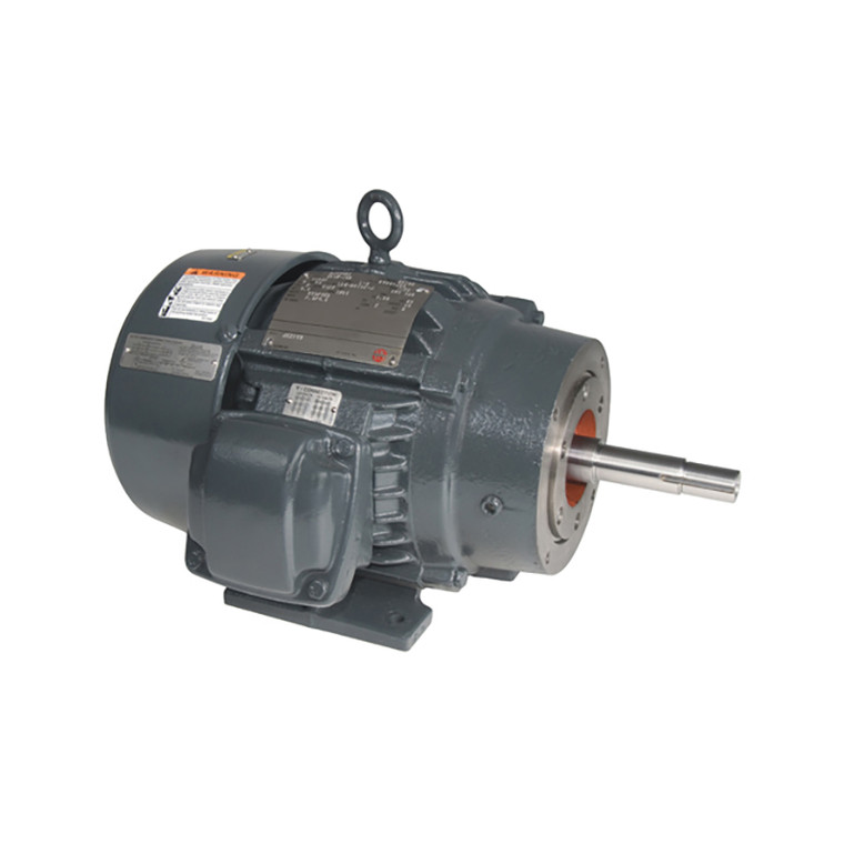 US Motors (Nidec), AC Motor, XJ3P1BM, 3 HP, 3600 RPM, Three Phase, 230/460 V, 60 Hz, 182JM (XJ3P1BM)